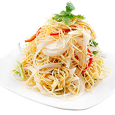 38 干し豆腐と玉ねぎの和え物