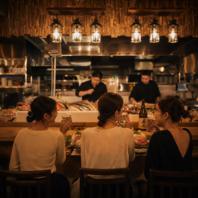 素材を楽しむ炉端酒場