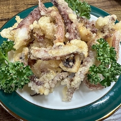 イカ下足揚げ