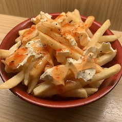 フライドポテトスイートチリとクリチ