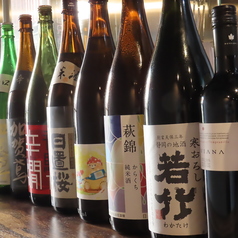 厳選日本酒！常時15種以上取り扱い♪季節のおすすめも◎