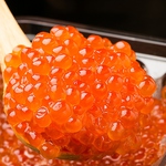 【三ツ星鮨屋が認めた味】北海道産極上いくら醤油漬け…サーモン親子丼でご提供致します。