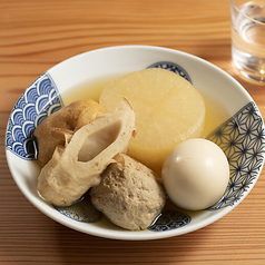季節を問わず楽しめる職人こだわりの「あご出汁おでん」