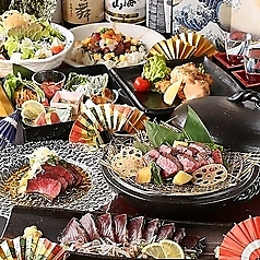 全席完全個室 熟成肉と藁焼き 清正御殿(きよまさごでん) 熊本下通店のコース写真