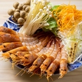 料理メニュー写真&nbsp;海老しゃぶしゃぶ