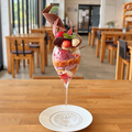 料理メニュー写真&nbsp;さくらんぼパフェ