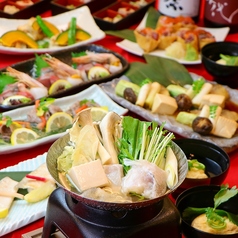 海鮮と日本酒 魚舟 梅田阪急グランドビル店のコース写真