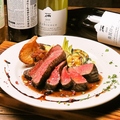 料理メニュー写真&nbsp;日光高原牛モモ肉のタリアータ 赤ワインボルトレーズソース