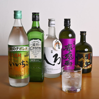 定番から人気まで◎様々な種類豊富なお酒で満足度！