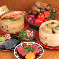 四季折々の食材を厳選してお客様にお出しさせて頂きます