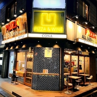 お洒落な店内でお食事を◎