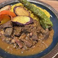 料理メニュー写真&nbsp;ジビエを使ったスパイスカレー＆ジーラライス