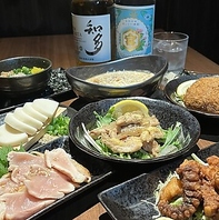 四季の旬食材を使用した創作料理がおすすめです！