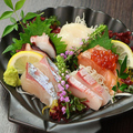 料理メニュー写真&nbsp;お造り五種盛り合わせ
