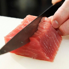 本まぐろ大とろ刺身