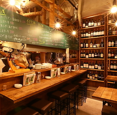 こだわりのお料理×おしゃれな肉バル♪隠れ家的なロフトは12名様までOK