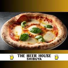 ピザ窯で焼く本格ピッツァは、ドイツビールとの相性◎