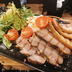 厚切り自家製ベーコン