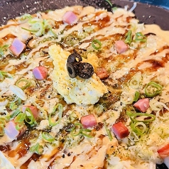 ジャーマンカレーもんじゃ焼き
