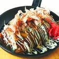 料理メニュー写真&nbsp;大阪風キャベツ焼きオタフクマヨソース