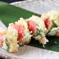 料理メニュー写真&nbsp;めんたいこの天麩羅