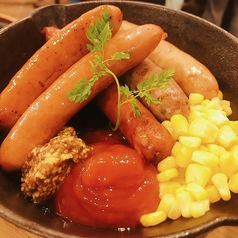 ソーセージの盛り合わゼ