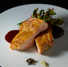 厳選どり炭火焼き 生胡椒のコンディメント