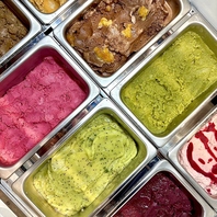 季節限定のフレーバーでいつ来ても楽しめる！