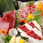 『小田桐牧場』 特上馬刺しが食べれるコース5480円(税抜)　【九州熱中屋　関内LIVE】