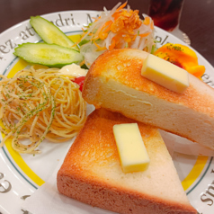 厚切りトーストセット(ドリンク付き)