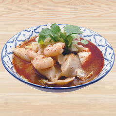 トムヤム餃子　Gyoza in Thai spicy sour soup