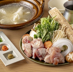 いけすと炭と薪焼と 博多 とりとりとのコース写真