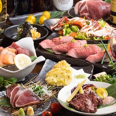 個室居酒屋 喫煙可能 豊洲直送鮮魚と炭火焼き鳥 牛タンの山崎 豊洲店のコース写真