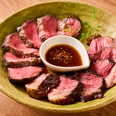 ラム肉の炭火焼２種盛り合わせ