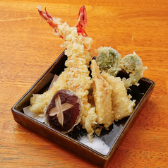 海老天ぷら2匹