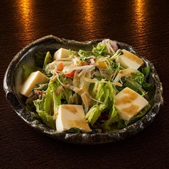豆腐サラダ