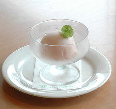 桃シャーベット