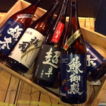 北海道地酒を多数取り揃えております！函館では珍しい地酒も♪
