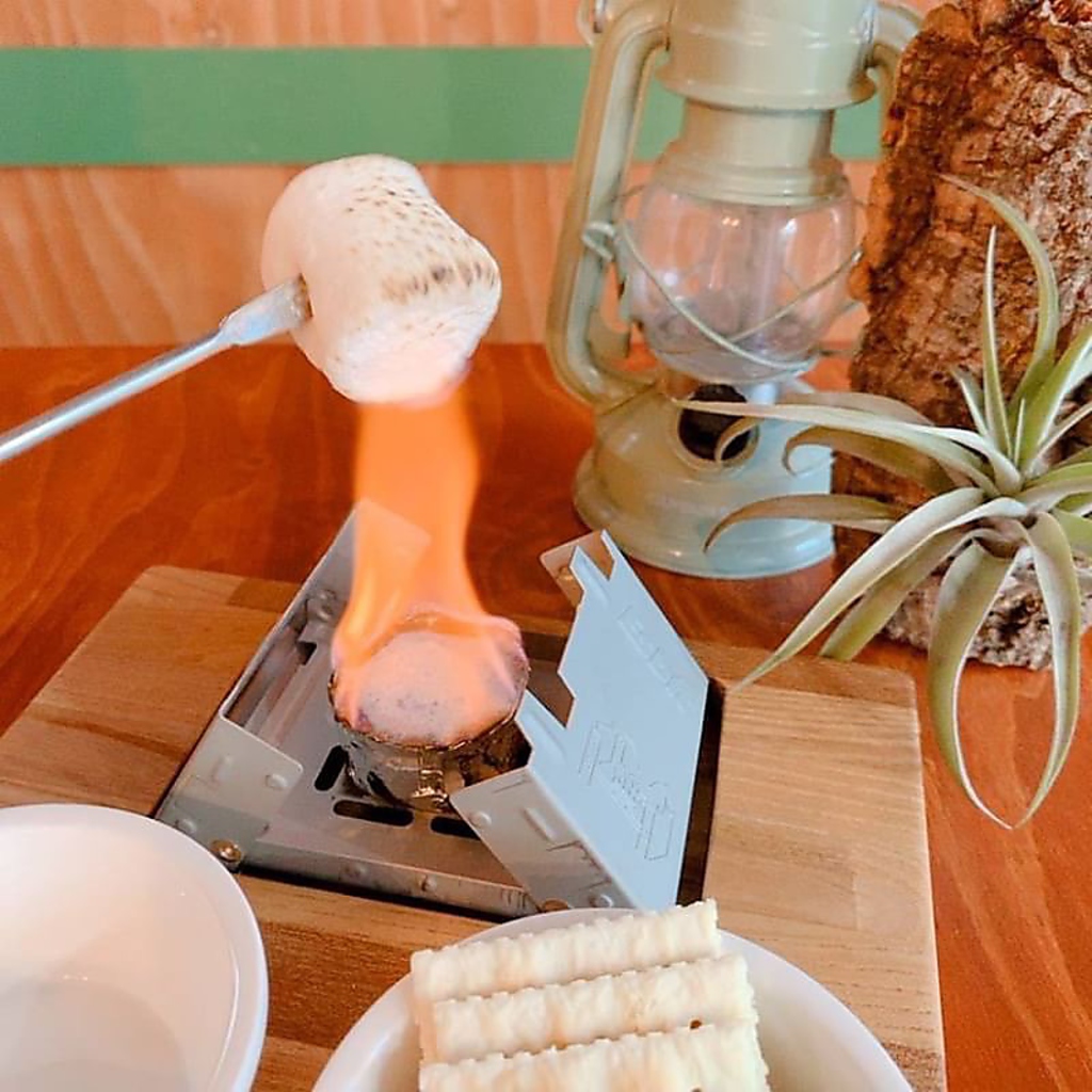 当店自慢のデザート！【焼きマシュマロプレート】みんなでワイワイ盛り上がれます♪