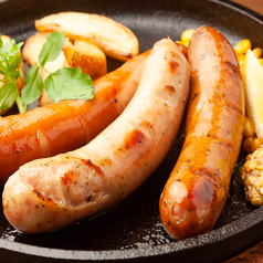 ソーセージ盛合わせ