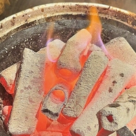 炭火で焼肉が食べられるのは愛知県の牛角では当店だけ！