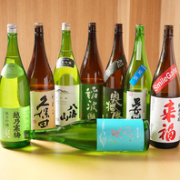 料理との相性を考えられた豊富なドリンクでおもてなし♪