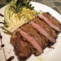 日光高原牛サーロインステーキ さっぱりシャンピニオン