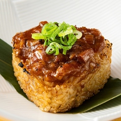 肉味噌焼きおにぎり