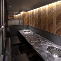 スタイリッシュにこだわった大人の空間です。