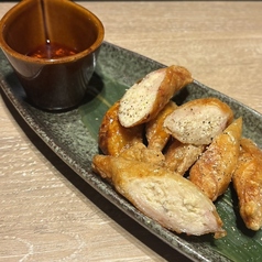 鶏皮揚げ餃子　ハーフ