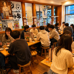 生ビール180円「手羽助」今出川店の雰囲気1