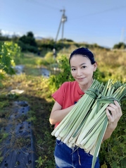 ◆自家菜園で栽培した新鮮なお野菜を収穫