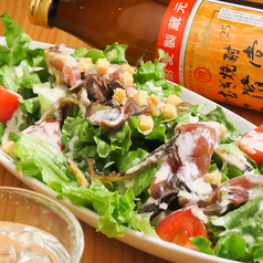 シーザーサラダ(地どりタタキ)