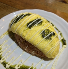 名物よしずのオムライス